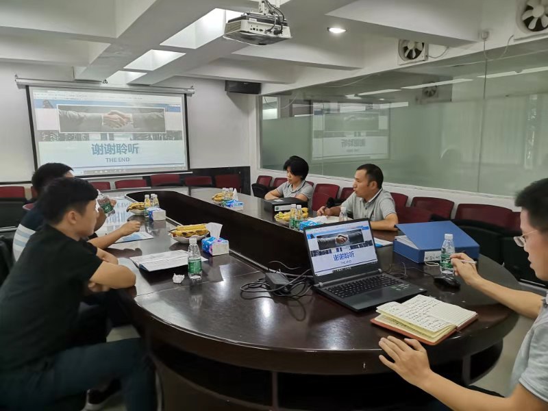 中南高科惠州项目部莅临我司考察